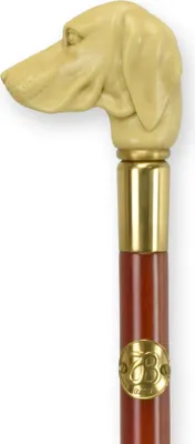 Produktbild von Spazierstock Hund Replikat Retro Design Dekoration