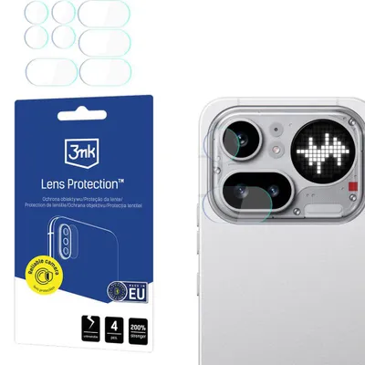 Produktbild von Objektivschutz für Nothing Phone 4a Pro, 3mk Lens Protection, 4 Sätze