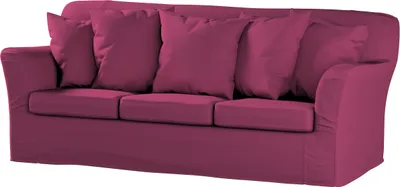 Produktbild von Dekoria Bezug für Tomelilla 3-Sitzer Sofa nicht ausklappbar, pflaume , Sofahusse, Tomelilla 3-Sitzer