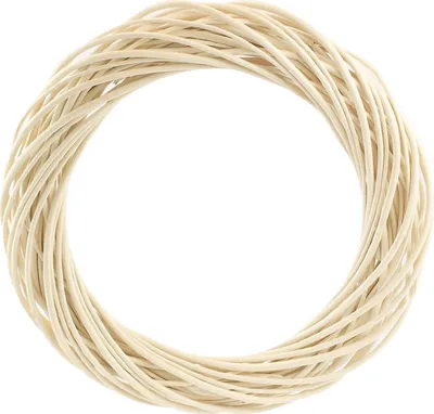 Produktbild von JIPRO® Kranz aus Weide gebleicht Merano VI. - Ø 50(cm)