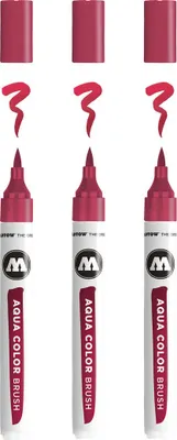 Produktbild von Molotow Marker AQUA COLOR BRUSH Nr. 043, burgundrot