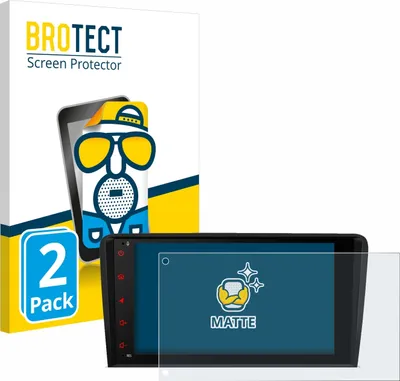 Produktbild von 2x BROTECT Schutzfolie für Xtrons PSA80A3AL Displayschutz Displayschutzfolie Folie Matt Entspiegelungsfolie