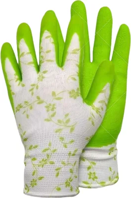 Produktbild von INF 2 Paar Gartenhandschuhe zum Pflanzen und Schutz Grün