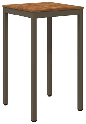 Obrázek produktu pro Venkovní stůl do zahrady, přírodní design, barva kávy, rozměry 60 x 60,5 x 105 cm