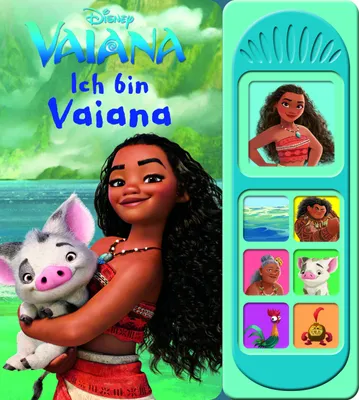 Produktbild von Disney Vaiana - Ich bin Vaiana - Soundbuch - Pappbilderbuch mit 7 Geräuschen