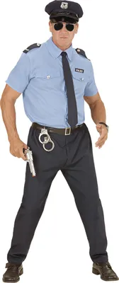 Produktbild von Polizei Herrenkostüm Kunibert