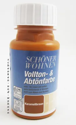 Produktbild von Voll- und Abtönfarbe Karamellbraun 125 ml