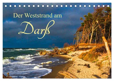Produktbild von Der Weststrand am Darß (Tischkalender 2027 DIN A5 quer), CALVENDO Monatskalender