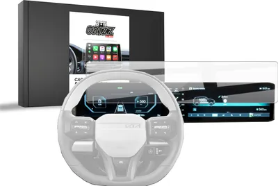 Produktbild von Keramische Autodisplayfolie für Kia EV3 Air 24" (2025), Grizz Protector