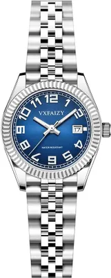 Produktbild von Watch Für Damen Klassiker Damen Einfach Lesbare Zeitkalender Armbanduhren für wasserdichte mit Präzise Zeitmessung Alltagstaugliche Wasserdichtigkeit