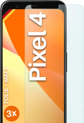 Produktbild von moex® 3x Schutzfolie kompatibel mit Google Pixel 4 - Displayschutzfolie Anti Reflex Folie, Matt