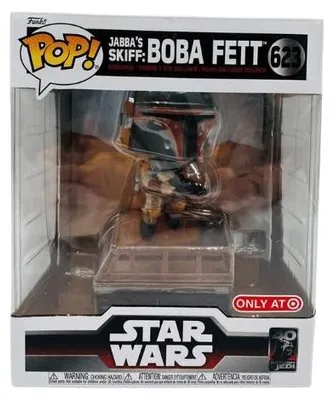 Produktbild von Funko Pop! Star Wars - Jabba's Skiff: Boba Fett #623 Only at Target Exclusive