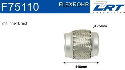 Produktbild von LRT F75110 Flexrohr Abgasanlage Auspuffrohr
