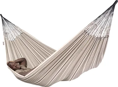 Produktbild von LA SIESTA Flora, Hängende Hängematte, 200 kg, 1 Person(en), Baumwolle, Beige, 1800 mm
