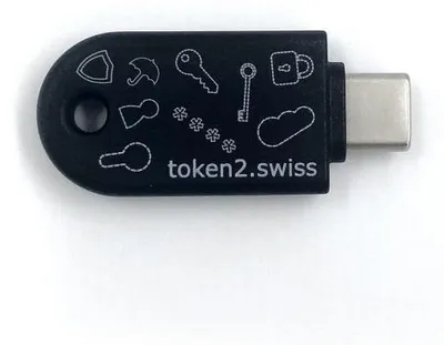 Sicherheitsschlüssel PIN+ Type-C, FIDO2.1 L2, USB-C/NFC, 300 Passkeys