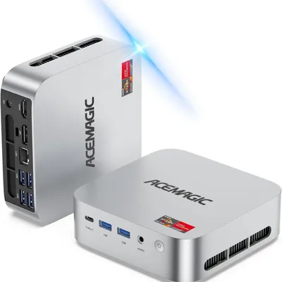 Produktbild von ACEMAGIC W1 Mini PC,AMD Ryzen 7 H255(bis zu 4,9GHz),Mini Gaming PC 16 GB LPDDR5 512GB SSD,AMD Radeon 780M,Windows 11 Pro