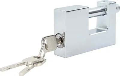 Produktbild von vidaXL Vorhängeschloss 12 Stk. Silber Stahl