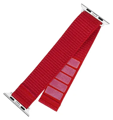 Image de Stały | Sportowy pasek do Apple Watch 38/40/41 mm | 160-210 mm | Czerwony | Nylon