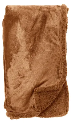 Produktbild von Dutch Decor Wohndecke Teddyfleece Stanley 150x200 cm Braun
