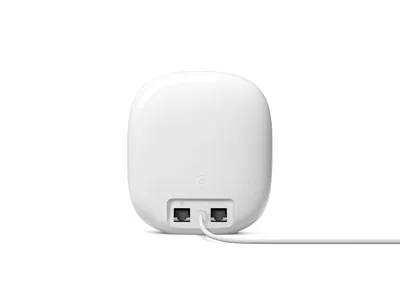 Produktbild von Google Nest WiFi Pro, Weiß, Intern, Mesh-Router, 204 m², Tri-Band (2,4 GHz/5 GHz/6 GHz), Wi-Fi 6E (802.11ax)