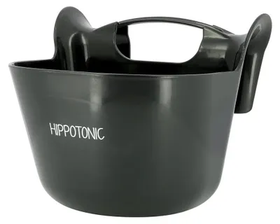 Zdjęcie produktu dla Koryto do karmienia Ekkia HIPPOTONIC, przenośne, do zawieszenia, czarne