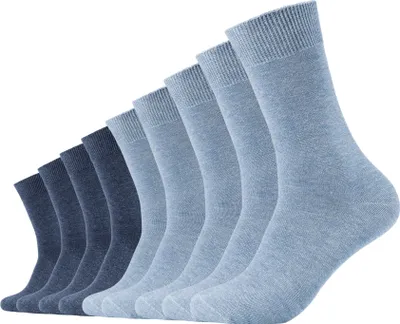 Produktbild von Camano Socken Comfort Baumwolle im praktischen 9er Pack grau 43-46
