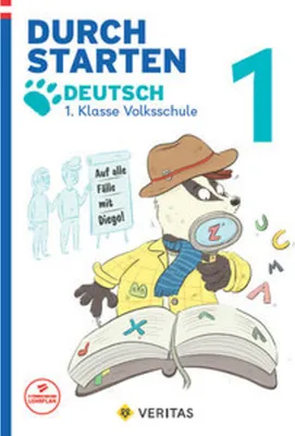 Zdjęcie produktu dla Durchstarten 1. Klasse - Volksschule - Auf alle Fälle mit Diego! Deutsch - Übungsbuch