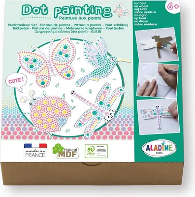 Produktbild von ALADINE - Punktmalerei Set Natur