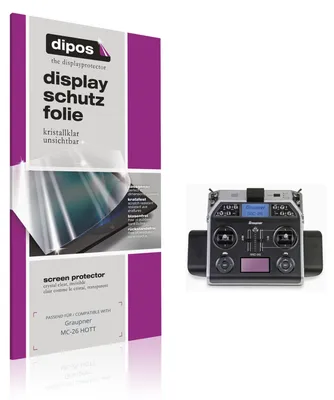 Image de 2x Film de protection d'écran pour Graupner MC-26 HOTT protecteur clair dipos