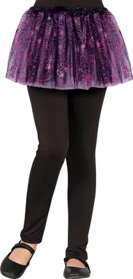 Immagine prodotto di Strega Tutu Halloween Idea Costume Festa Ragnatela Design Magico Travestimento Notte Nero Gonna Spettrale Look Misterioso Festa Accessorio 30 cm