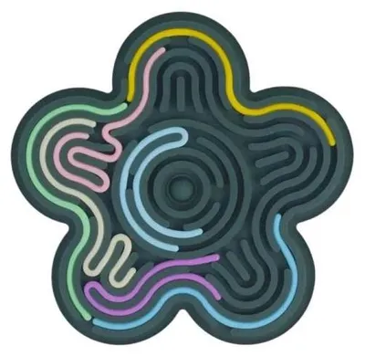 Produktbild von Miniland Flexihetti – Sensorisches Puzzle – Blumen