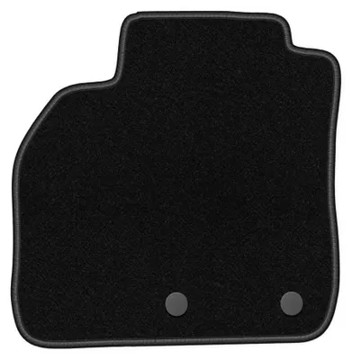 Image de Tapis conducteur en moquette pour Renault Grand Scenic III 2009-2015 (7 osob) – 1 pièce, noir, sur mesure – Wielganizator BASIC