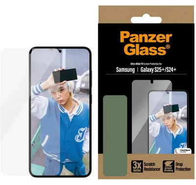 Immagine prodotto di PanzerGlass Ultra-Wide Fit Protezione schermo per Samsung Galaxy S25 Plus - Ultra trasparente
