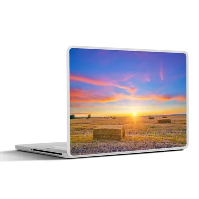 Produktbild von MuchoWow® Laptop Aufkleber Sticker Cover Stroh - Sonne - Himmel - Landschaft 30x22 cm - Laptop-Sticker