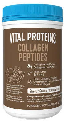 Obrázek produktu pro Kolagen – Vital Proteins – Kolagenové peptidy (297 g) – příchuť čokoláda
