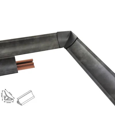 Produktbild von Küchenleiste Abschlussleiste 1.5m 23mm Arbeitsplatte Küche Sockelleiste Dolores