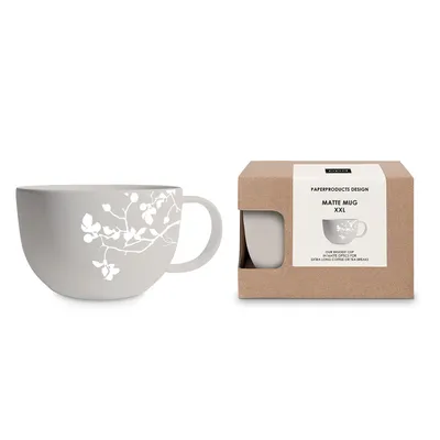 Produktbild von PPD Pure Branch Matte Mug XXL, Tasse, Kaffeetasse, Becher, New Bone China, 550 ml, 162701285
