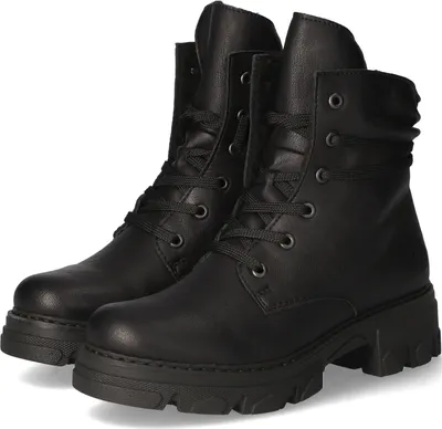 Obrázek produktu pro Rieker dámská šněrovací bota černá