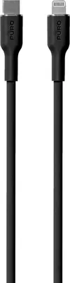 Obrázok produktu pre PURO PUCAPLTUSBCICONBLK, 1,5 m, USB C, Lightning, Samec, Samec, Čierna
