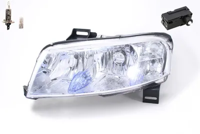 Imagen del producto de Johns, faro halógeno compatible con Fiat Stilo, modelo 192, lado izquierdo, con motor