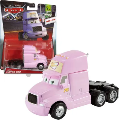 Produktbild von Megasize Modelle Auswahl | Disney Cars | Cast 1:55 Fahrzeuge Mattel Vinyl Toupee Semi