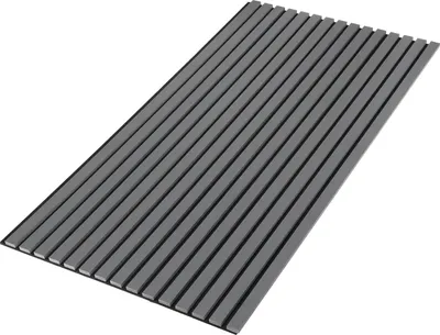 Produktbild von Clanmacy Akustikpaneel Wandverkleidung 120x60x2.1cm MDF Akustikpaneele Wandpaneele 1x Grau