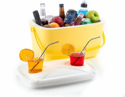 Produktbild von Robuste tragbare Kühlbox Lilty InnovaGoods 15 L