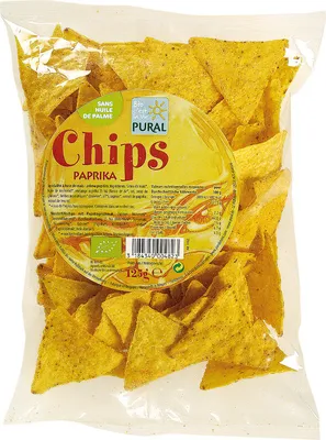 Image de Chips de maïs au paprika - 125g