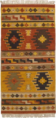 Obrázok produktu pre Farah1970 Galéria - 120x60 CM Kilim Autentický, originálny a ručne vyrobený nápad
