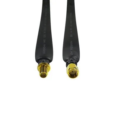 Produktbild von ALLNET ANT-CAB-RSMA-RSMA-40-W, 0,4 m, RP-SMA, RP-SMA, Schwarz