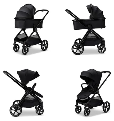 Produktbild von Moon AURA Kombikinderwagen onyx - melange