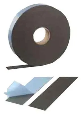 Immagine prodotto di GUARNIZIONE ISOLANTE ADESIVA PER TUBI E VALVOLE 50 x3 mm x 5 mt - Grigio