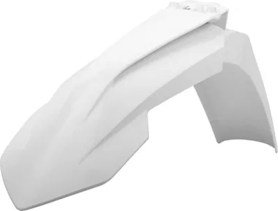 Obrázok produktu pre Predný blatník biely POLISPORT 8574200009 pre Ktm