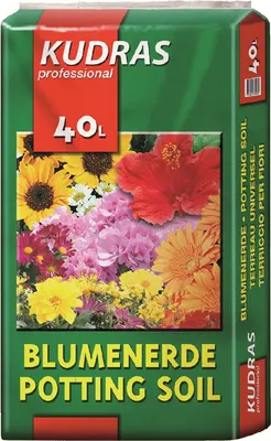Produktbild von KUDRAS Blumenerde 1x40L